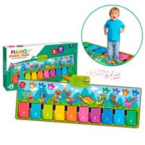 Tapete Piano Teclado Músical Infantil Touch Pés E Mãos Sensível ao Toque Sensorial 110cm Tapete Piano Teclado Músical Infantil Touch Pés E Mãos Sensível ao Toque Sensorial 110cm