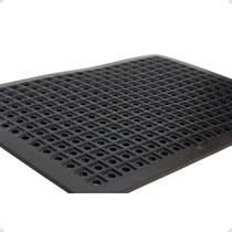 Tapete Piso Banheiro Preto Emborrachado Antiderrapante Box