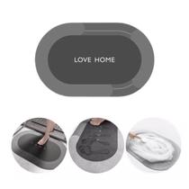 Tapete Piso Pedra Diatomácea Super Absorvente Antiderrapante Borracha Resistente Tapete Piso Pedra Diatomácea Super Absorvente Antiderrapante Borracha Resistente