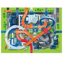 Tapete Pista e Carinho Hot Wheels - Toyng 48256 Tapete Pista e Carinho Hot Wheels - Toyng 48256