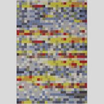 Tapete Pixel Colorido 2,50X3,50M - Tapetes São Carlos Tapete Pixel Colorido 2,50X3,50M - Tapetes São Carlos