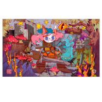 Tapete Playmat Artist Séries Felidar Piromante Magic Yugioh
