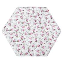 Tapete Playpen Mat Moonsea com estampa floral hexagonal para presente de 48 polegadas