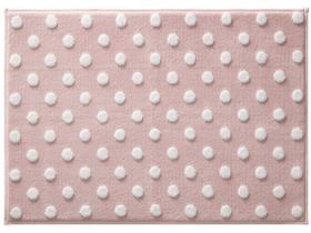 Tapete Poá Retangular Mimo Jolitex Infantil 1 Metro Para Quarto Bebe Criança Menino Azul