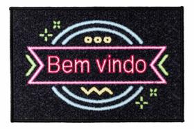 Tapete Porta Bem Vindo Capacho Antiderrapante - Estampa 07 Tapete Porta Bem Vindo Capacho Antiderrapante - Estampa 07
