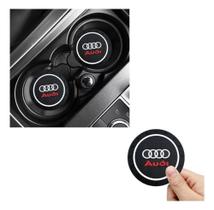 Tapete Porta copos de carro acessório Decorativo Audi TT Q5 Q7 A3 - Click Tuning