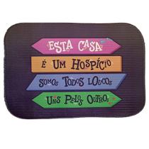 Tapete Porta De Entrada Capacho Emborrachada Divertido Personalizada Decorativo Lindas Estampas