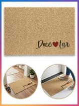 Tapete Porta Entrada Casa Capacho Vinil Doce Lar 60x40cm Home Kapazi Tapete Porta Entrada Casa Capacho Vinil Doce Lar 60x40cm Home Kapazi