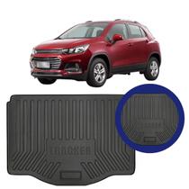 Tapete Porta Mala Bandeja Tracker 2017 a 2019 Preto Impermeável Tapete Porta Mala Bandeja Tracker 2017 a 2019 Preto Impermeável