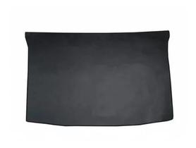 tapete porta malas em cabedal courvim preto polo ate 2013 sedan