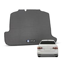 Tapete Porta Malas para Virtus 2018 a 2026 Borracha Impermeável Tapete Porta Malas para Virtus 2018 a 2026 Borracha Impermeável