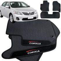 Tapete pra Carro Borracha Corolla 2008 a 2017 3 Peças