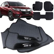 Tapete pra Carro Borracha Honda Hrv 2019 2020 2021 2022 3 Peças