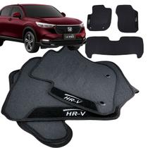 Tapete pra Carro Borracha Honda Hrv 2023 2024 2025 3 Peças