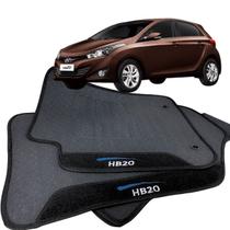 Tapete pra Carro Borracha Hyundai HB20 2012 2013 2014 2015 2016 2017 2018 2019 3 Peças