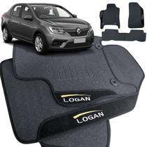 Tapete pra Carro Borracha Logan 2015 a 2025 3 Peças
