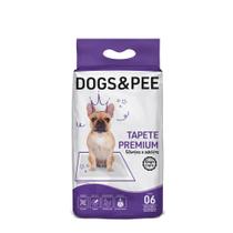 Tapete premium dog's & pee 82x60 com 6 Tapete premium dog's & pee 82x60 com 6