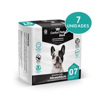 Tapete Premium Higiênico Confort Pads 55x60 Pacote 7 Und