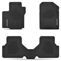 Tapete Preto 100% Borracha Inodor Jeep Renegade 2015 2016
