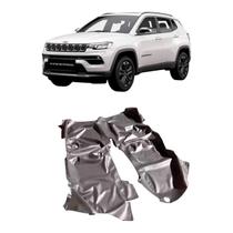 Tapete preto fosco Interno Jeep Compass 2016/2022