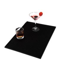 Tapete preto para balcão Tapete preto para balcão