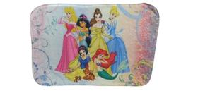 Tapete Princesas Infantil Sublimado Flannel Vários Personagens Impressão Digital Antiderrapante