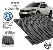 Tapete Protetor de Caçamba Saveiro G6 Cabine Dupla