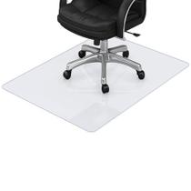 Tapete Protetor de Piso em PVC para Cadeira de Escritório 112 x 191 cm Transparente Tapete Protetor de Piso em PVC para Cadeira de Escritório 112 x 191 cm Transparente