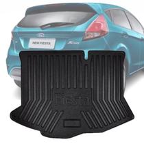 Tapete Protetor de Porta Malas Personalizado Ford New Fiesta Hatch 2013 a 2019 - BDJPM-HTC-F02.048