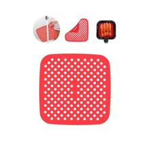 Tapete Protetor De Silicone P/ Fritadeira Air Fryer Quadrado