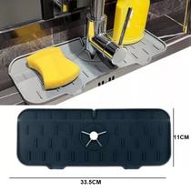 Tapete Protetor Torneira Cozinha Absorve Água Silicone