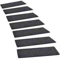 Tapete PURE ERA Carpet Stair Treads 20x76 cm, antiderrapante, preto