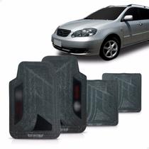 Tapete pvc automotivo c/ carpete modelo toyota