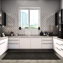 Tapete PVC Emborrachado 4,00m x 65cm Cozinha Corredor Antiderrapante Soft