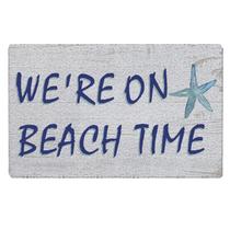 Tapete Qabliqo We're on Beach Time 43x76 cm Interior e Exterior Tapete Qabliqo We're on Beach Time 43x76 cm Interior e Exterior