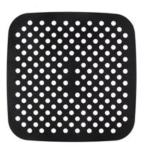 Tapete Quadrado Silicone 18,5Cm Protetor Air Fryer