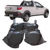 Tapete QUALIDADE SUPERIOR FOSCO Fiat Strada Simples 2013/20 Tapete QUALIDADE SUPERIOR FOSCO Fiat Strada Simples 2013/20
