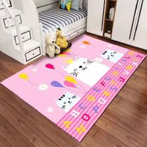 Tapete Quarto de Criança Bebê Menina Decorativo Belga Kids