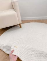 Tapete quarto do bebe de crovhe off whitecru