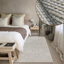 Tapete Quarto Lã 100% Natural Indiano Luxo Bang 150x200 Tapete Quarto Lã 100% Natural Indiano Luxo Bang 150x200