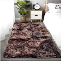 Tapete Quarto Sala Passadeira Beira De Cama Felpudo Antiderrapante 200x0,55