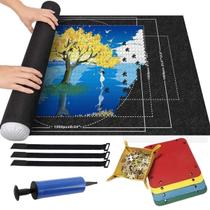 Tapete Quebras Cabeças De 1000 A 3000 Peças Preto Guarda Facil Castela Tapete Quebras Cabeças De 1000 A 3000 Peças Preto Guarda Facil Castela