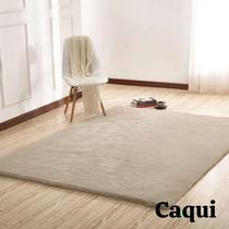 Tapete Rabbit Veludo 1,00 x 1,40 Toque Pele de Coelho Quarto e Sala