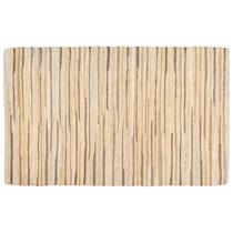 Tapete Ramanta Home 3'x5' bege 100% algodão tecido à mão reversível