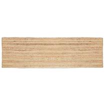 Tapete Ramanta Home Tecido à Mão em Juta Trançada 60x180cm Natural
