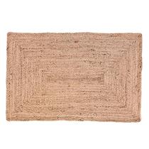 Tapete Ramanta Home Tecido à Mão em Juta Trançada 60x90cm Natural