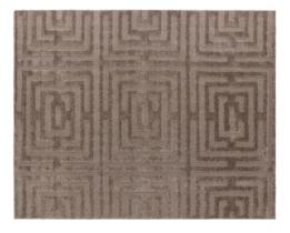 Tapete Realce Eden 3D Alto Relevo 200X250 Cm Taupe