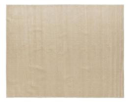 Tapete Realce Liso 12Mm Alto 250X300 Cm Creme Marfim