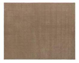 Tapete Realce Liso 12Mm Alto Relevo 250X300 Cm Marrom