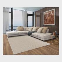 Tapete Realce Trama 3D Alto Relevo 250X300 Cm Creme Marfim